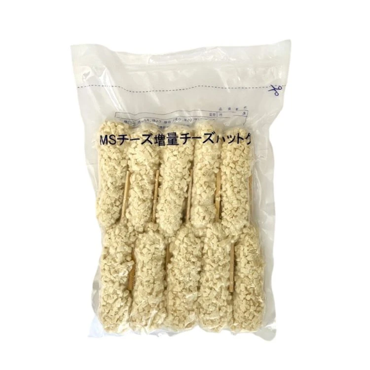 MSチーズ増量チーズハットグ 10本入り1kg[冷凍食品］おつまみ 惣菜 スナック 大容量 韓国グルメ