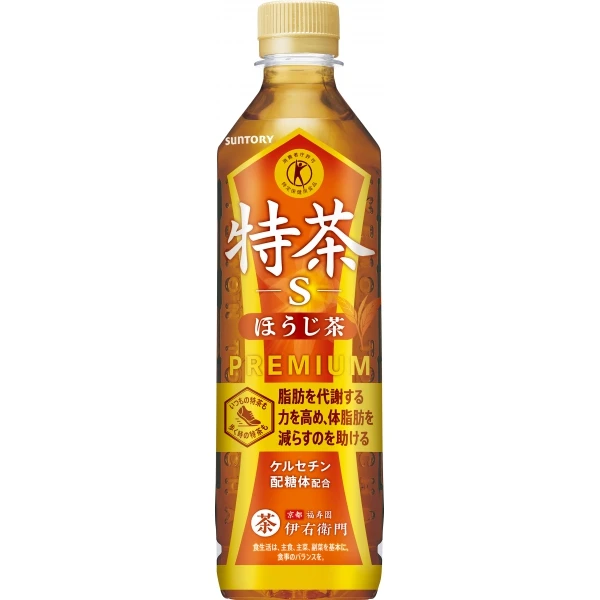 【送料込み】サントリー 伊右衛門 特茶 ほうじ茶 （特定保健用食品） 500ml×24本×1ケース (24本)